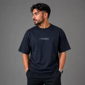 تیشرت باکسی پنبه‌ای