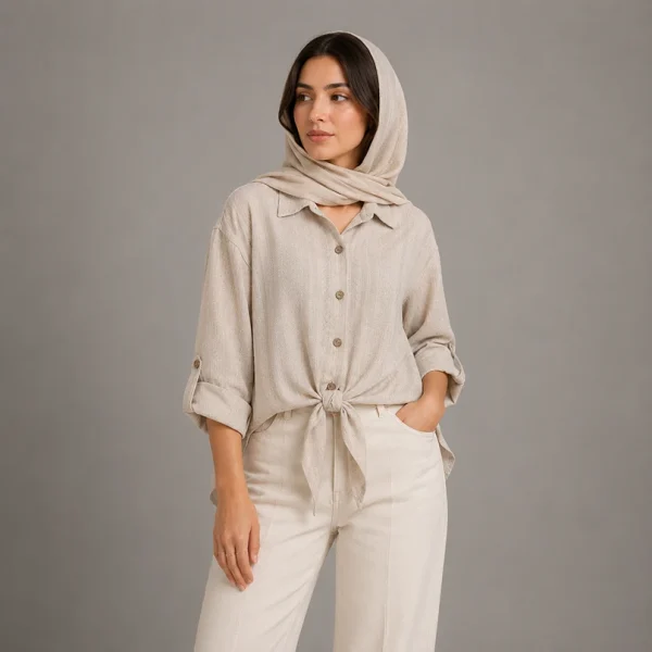 شومیز زنانه لنین خنک